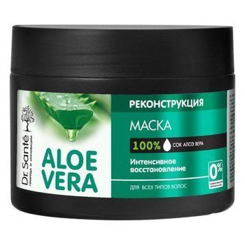 Маска для волосся &laquo;Реконструкція&raquo; Dr. Sante Aloe Vera 300ml vo-7516 фото