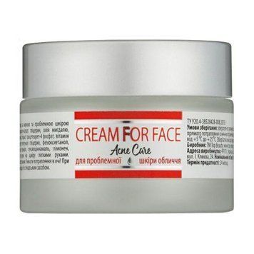 Крем антиакне для проблемной и жирной кожи лица Top Beauty Cream for Face Anti-Acne 50 мл li-10823 фото