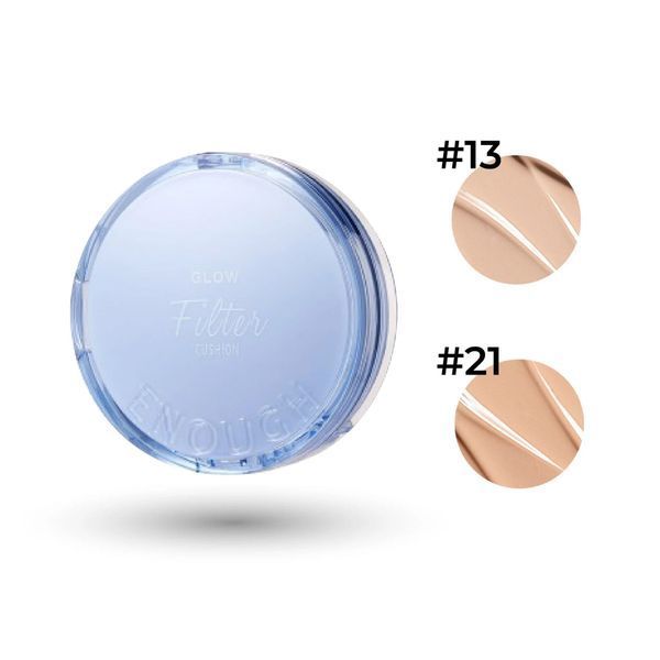 Кушон ENOUGH Glow Filter Cushion SPF 50+ PA++++#21 [12g(+12g)] ku-14674 фото