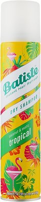 Шампунь сухой бессульфатный Batiste Tropical 200 мл 200ml 503304 фото