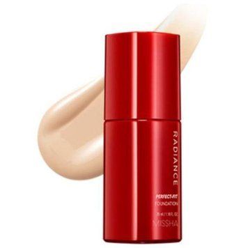Стійка тональна основа для обличчя Missha Radiance Perfect Fit Foundation SPF 30 PA++ №21N 35ml to-11311 фото