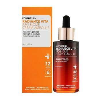 Крем-сироватка для обличчя з ефектом ліфтингу Fortheskin Radiance Vita Pro Biome Cream Ampoule 50ml li-50386 фото