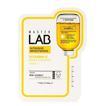 Професійна освітлювальна маска з вітаміном С Tony Moly Master Lab Vitamin C Mask 30ml tk-722 фото