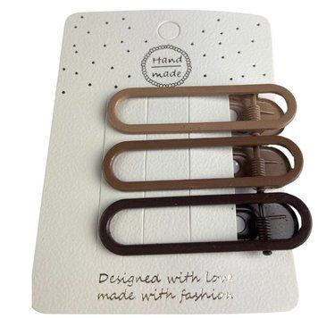 Набор заколок для волос CHACOTT Hair Set Clips Beige 6cm dl-66425 фото