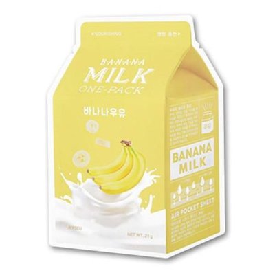 Маска С Молочными Протеинами И Экстрактом Банана A'pieu Banana Milk One Pack li-702 фото