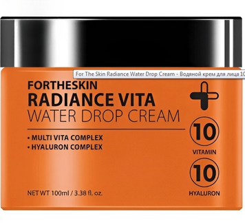 Крем для лица Fortheskin Radiance Vita Water Drop Cream 100ml kr-50737 фото