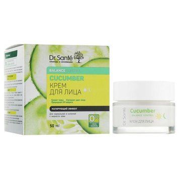 Крем для обличчя з матуючим ефектом Dr. Sante Cucumber Balance Control 50ml li-7520 фото
