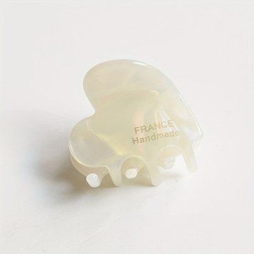 Заколка для волос NYU.NYU France hair clip Heart Pearl 3,5x3см FR01HCHP01 фото