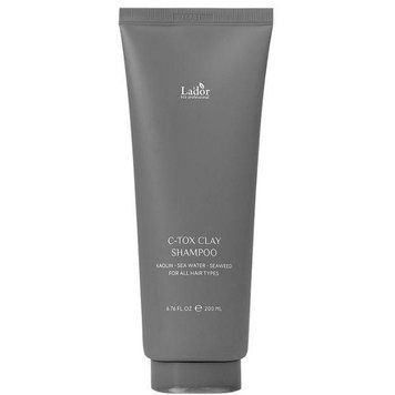 Шампунь з глиною та морськими мінералами Lador C-Tox Clay Shampoo 200ml sh-10370 фото