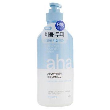 Шампунь для чутливої ??шкіри голови KeraSys Derma&More AHA-Cooling Dandruff Care Shampoo 600ml sh-9126 фото