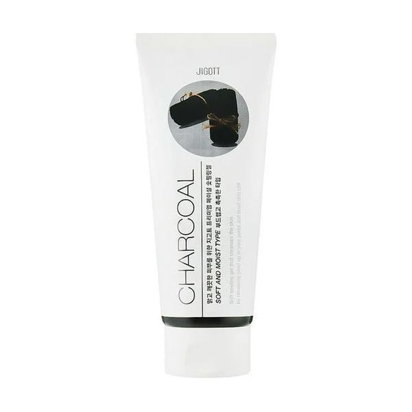Пілінг-гель для обличчя Jigott Premium Facial Charcoal Peeling Gel 180ml li-11539 фото