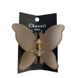 Заколка для волос CHACOTT Hair Clip Matter Light Brown 7cm dl-66609 фото 1