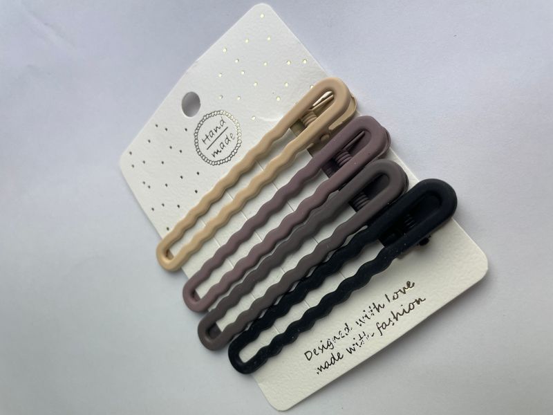 Набор заколок для волос CHACOTT Hair Set Clips Beige 8,5cm dl-66418 фото