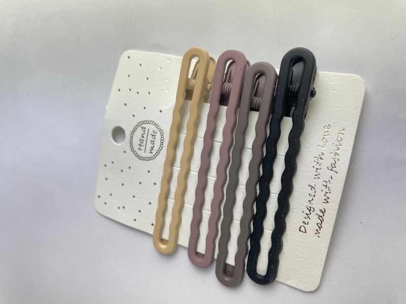 Набор заколок для волос CHACOTT Hair Set Clips Beige 8,5cm dl-66418 фото