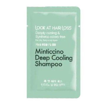 Шампунь для волосся освіжаючий Daeng Gi Meo Ri Look At Hair Loss Minticcino Deep Cooling Shampoo 7ml sh-7200 фото