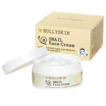 Пом'якшувальний крем для обличчя з муцином равлика Hollyskin Snail Face Cream 50ml au-10483 фото