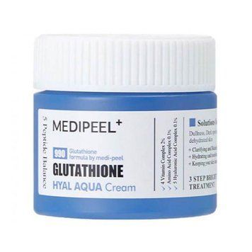 Увлажняющий витаминный крем-гель для сияния кожи Medi-Peel Glutathione Hyal Aqua Cream 50ml au-9217 фото