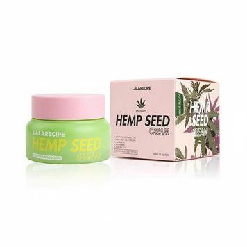 Зволожувальний заспокійливий крем для обличчя [LALARECIPE] Hemp Cica Cream 50ml zs-73564 фото