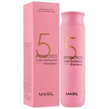 Шампунь із пробіотиками для захисту кольору Masil 5 Probiotics Color Radiance Shampoo 300ml vo-6163 фото