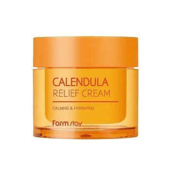 Крем для обличчя з календулою FarmStay Calendula Relief Cream 80ml au-11417 фото