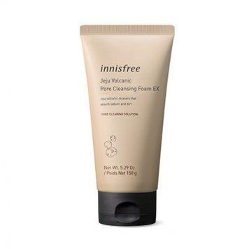 ПІНКА НА ОСНОВІ ВУЛКАНІЧНОЇ ГЛИНИ INNISFREE JEJU VOLCANIC PORE CLEANSING FOAM EX li-5840 фото