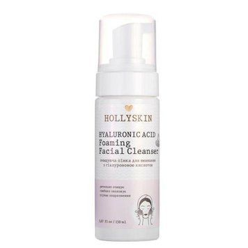 Очищающая пенка для умывания с гиалуроновой кислотой Hollyskin Hyaluronic Acid Foaming Facial Cleanser 150ml li-7481 фото