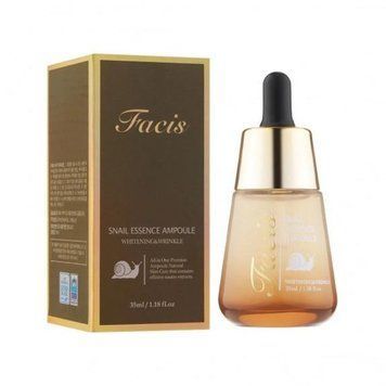 Сыворотка для лица с муцином улитки FACIS SNAIL ESSENCE AMPOULE 35ml sy-8654 фото