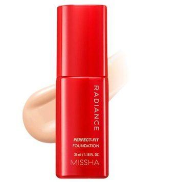 Стійка тональна основа для обличчя Missha Radiance Perfect Fit Foundation SPF 30 PA++ №23 35ml to-11313 фото