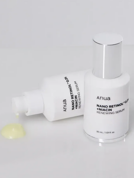 Оновлювальна сироватка з ніацинамідом Anua Nano Retinol 0.3% + Niacin Renewing Serum 30ml sy-34595 фото