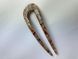 Заколка для волос France hair clip U-shaped Marble- Blue 11cm dl-66616 фото 2