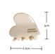 Заколка для волосся NYU.NYU France hair clip Heart White FR01HCHW01 фото 3