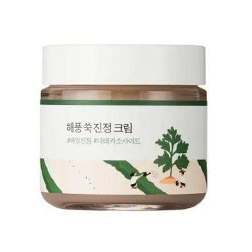 Заспокійливий крем з морським полином Round Lab Mugwort Calming Cream 80ml au-9073 фото