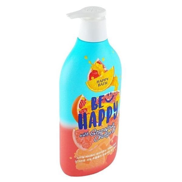 Гель для душу Happy Bath Smile Body Wash Brightening Grapefruit & Orange 900g ge-11126 фото