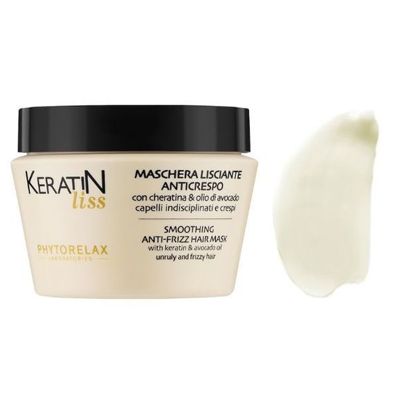 Маска для розгладження волосся Phytorelax Laboratories Keratin Liss Smoothing Anti-Frizz Hair Mask 2 vo-10922 фото