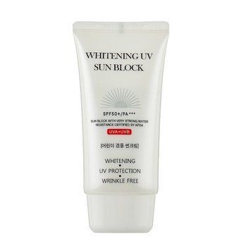 Сонцезахисний відбілюючий крем Jigott Whitening UV Sun Block Cream SPF50 PA+++ 70ml so-11545 фото