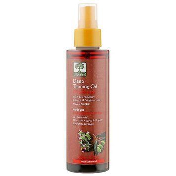 Масло для загара с маслом моркови и грецкого ореха BIOselect Deep Tanning Oil Xtra Bronze 150ml te-7635 фото