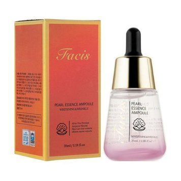 Сыворотка для лица с экстрактом жемчуга FACIS PEARL ESSENCE AMPOULE 35ml sy-8655 фото