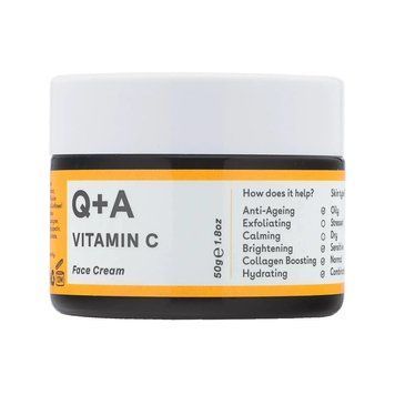 Освітлюючий крем для обличчя з вітаміном С Q+A Vitamin C Radiance Face Cream 50g kr-68177 фото
