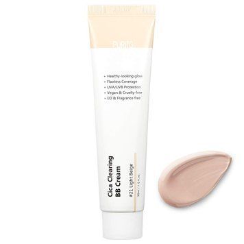 BB-крем із екстрактом центели азіатської Purito Cica Clearing BB Cream #21 Light Beige 30ml bb-00705 фото