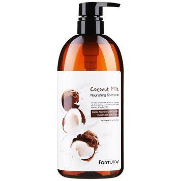 Поживний шампунь з олією кокосу FarmStay Coconut Milk Nourishing Shampoo 750ml sh-11174 фото