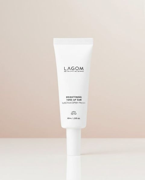 Освітлюючий сонцезахисний крем Lagom Brightening Tone Up Sun 40ml kr-81967 фото