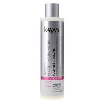 Бальзам для тонкого і позбавленого об'єму волосся Kayan Professional Hyaluron Hair Balsam 250ml vo-8215 фото