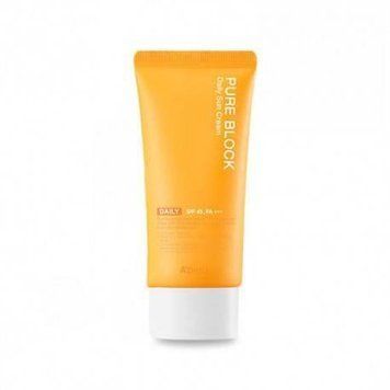 Крем Солнцезащитный Увлажняющий Натуральный A"pieu Pure Block Daily Sun Cream Daily SPF45 PA+++ 50ml li-694 фото