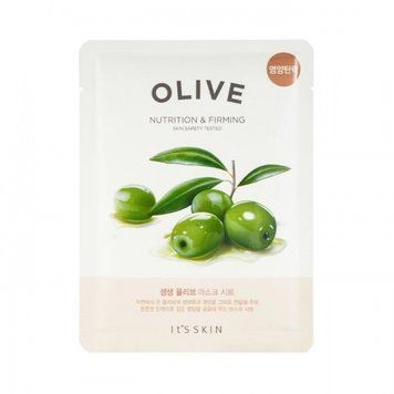 Тканинна маска для обличчя з оливковою олією It's Skin The Fresh Olive Mask Sheet, 22ml tk-5596 фото