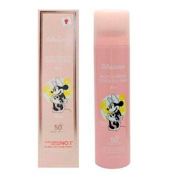 Солнцезащитный спрей с розой JMsolution Glow Luminous Flower Sun Spray SPF50+ PA++++ Disney Mini 180ml so-8256 фото