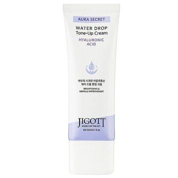 Крем для лица Увлажняющий Jigott Aura Secret Hyaluronic Acid Water Drop Tone Up Cream 50ml au-11433 фото