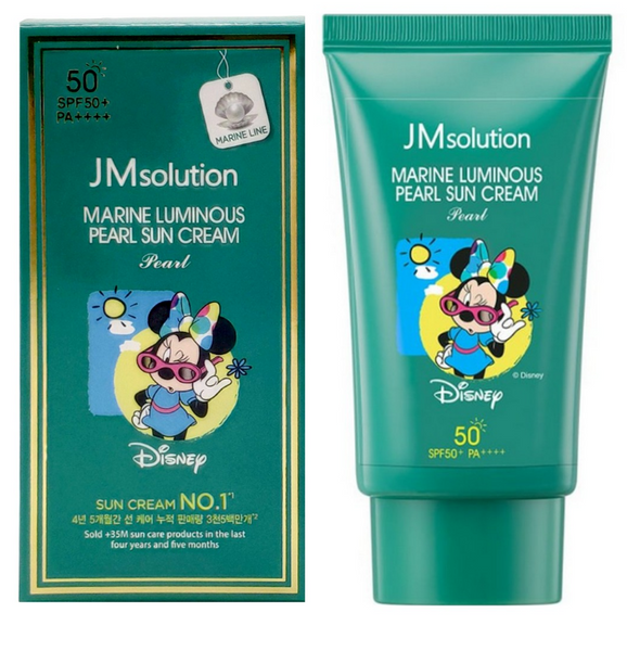 Крем сонцезахисний Jmsolution Marine Luminous Pearl Sun Cream Pearl x Disney MINI 50 ml so-44685 фото