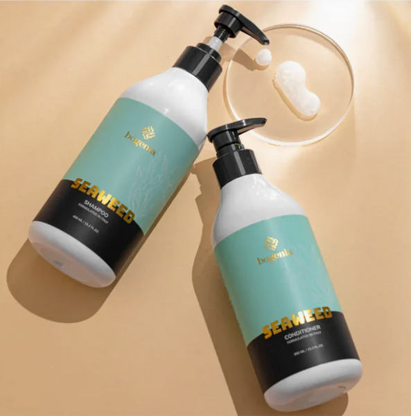 Шампунь для волос Bogenia Seaweed Shampoo 450ml BG414 №001 фото