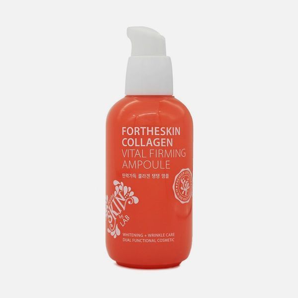 Укрепляющая ампульная сыворотка с коллагеном Fortheskin Collagen Vital Firming Ampoule 100ml sy-50065 фото