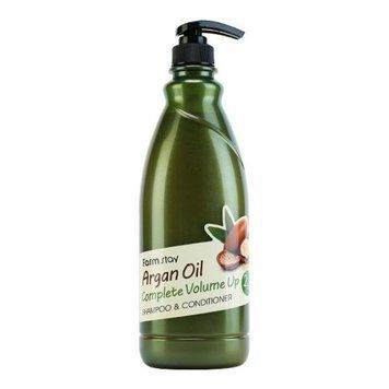 Шампунь-кондиціонер з олією аргани FarmStay Argan Oil Complete Volume Up Shampoo & Conditioner 500ml sh-10373 фото
